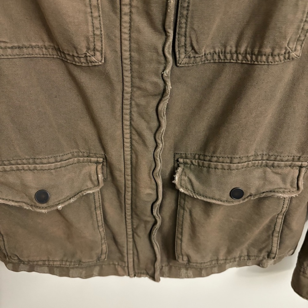 Free People Tan Military Jacket - Picture 2 of 10